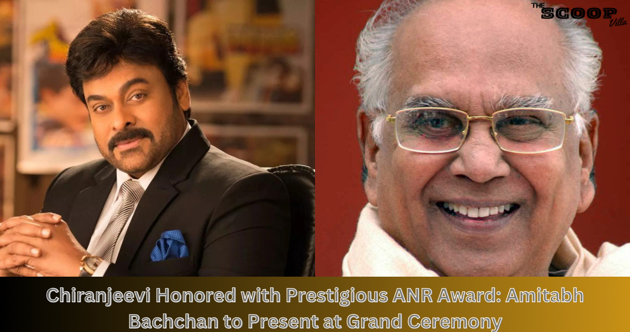 Chiranjeevi Honored with Prestigious ANR Award: Amitabh Bachchan to Present at Grand Ceremony