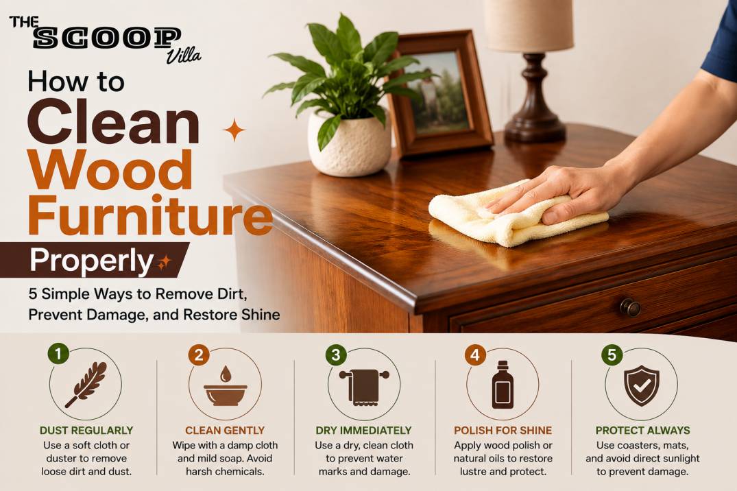 How to Clean Wood Furniture Properly