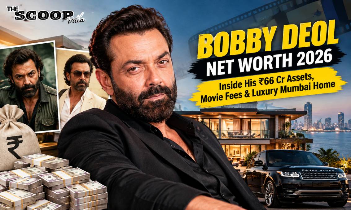 Bobby Deol Net Worth 2026: Inside His ₹66 Cr Assets, Movie Fees & Luxury Mumbai Home