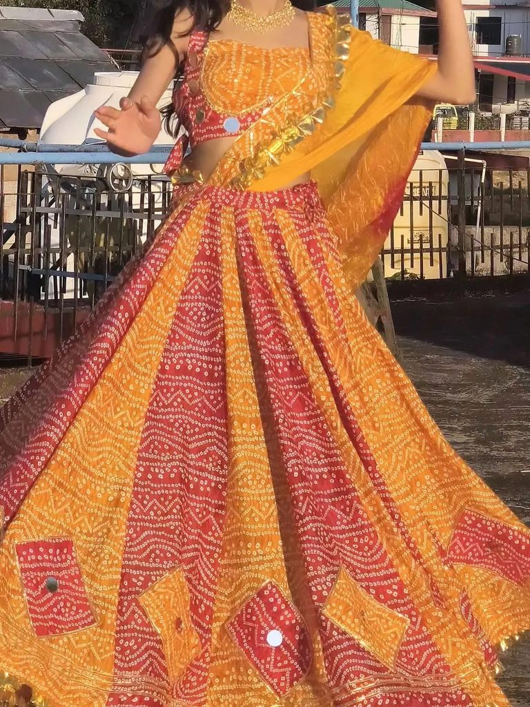 Bandhani Fashion For An Authentic Gujarati Feel