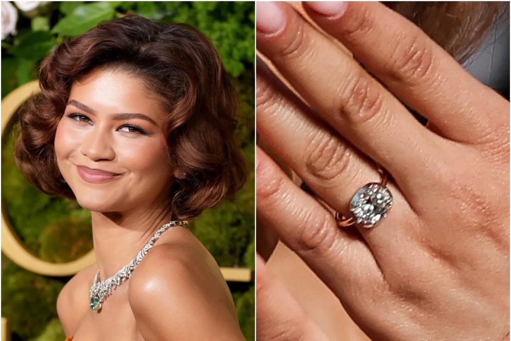 Tracing the Engagement: The 2025 Golden Globes Ring
