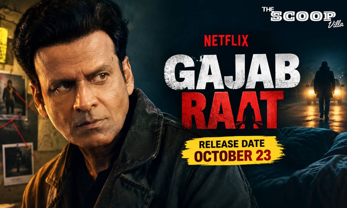 Gajab Raat Release Date: Manoj Bajpayee’s Netflix Thriller Gets October 23 Premiere