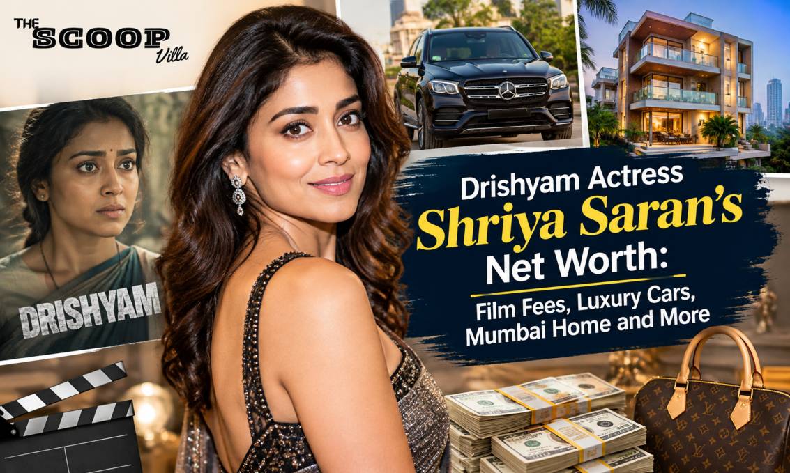 Shriya Saran Net Worth