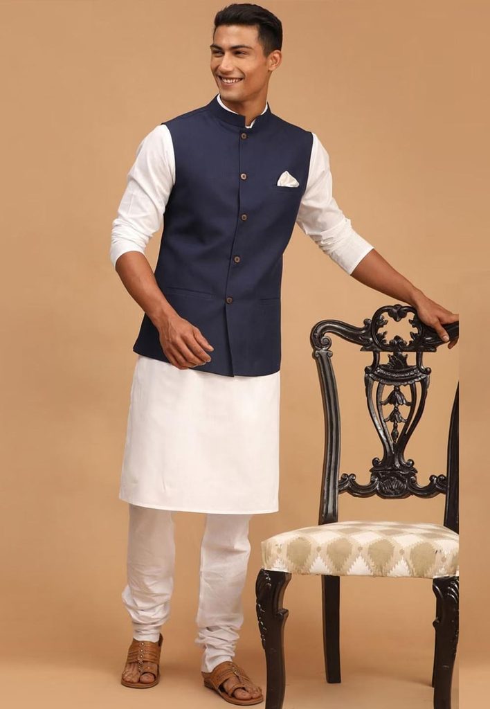 Kurta With Nehru Jacket