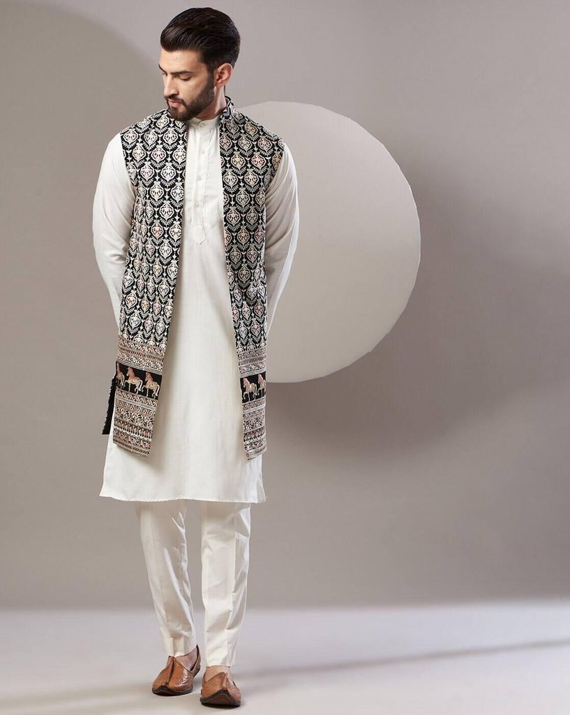 Long Jacket Over Ethnic Basics